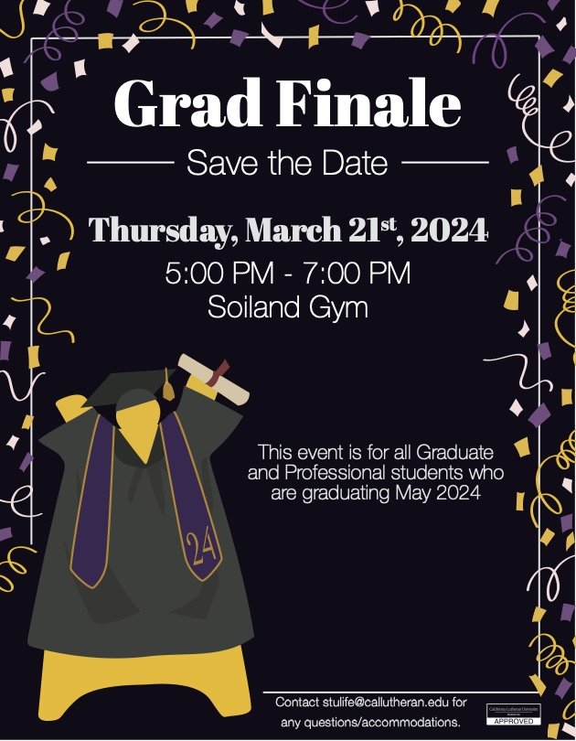 Grad Finale!