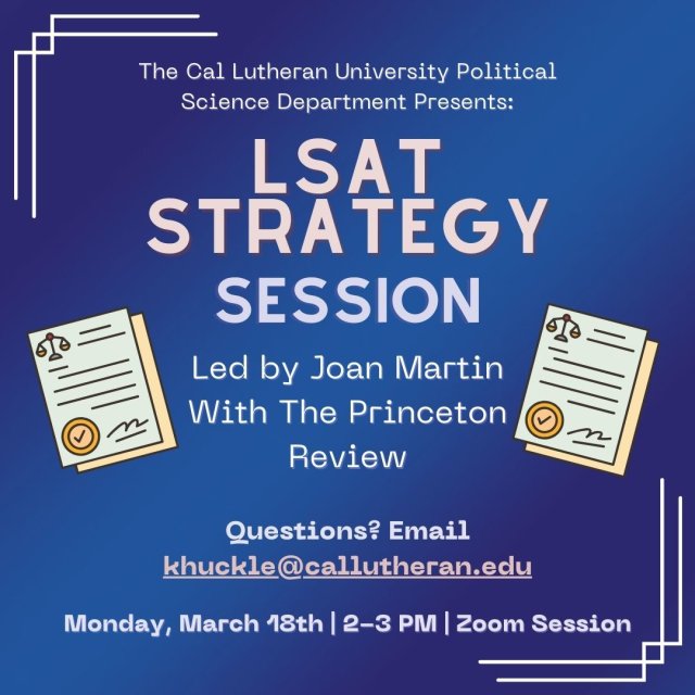 LSAT Strategy Session