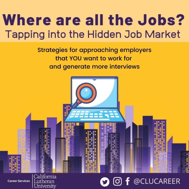 Where Are All The Jobs? Tapping into the Hidden Job Market