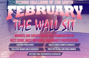 February Fitness Challenge of the Month - Wall Sit