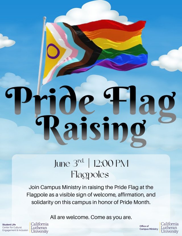 Pride Flag Raising Ceremony