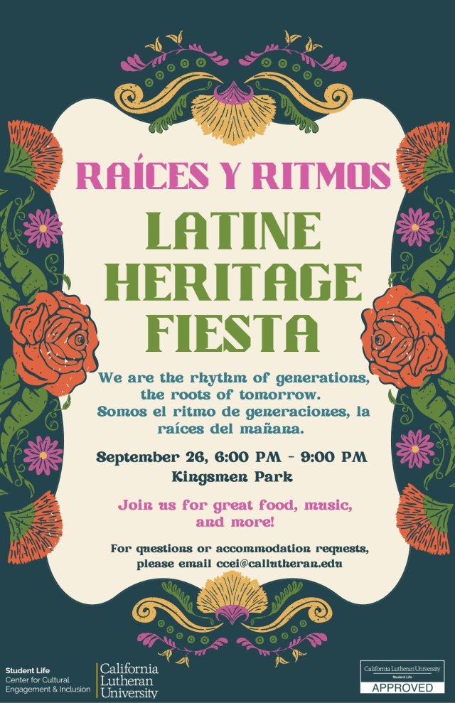 Raíces y Ritmos: Latine Heritage Fiesta