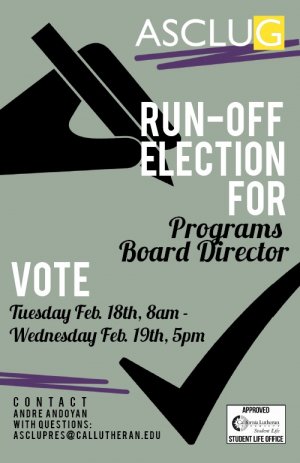ASCLUG Runoff Election for Programs Board Director