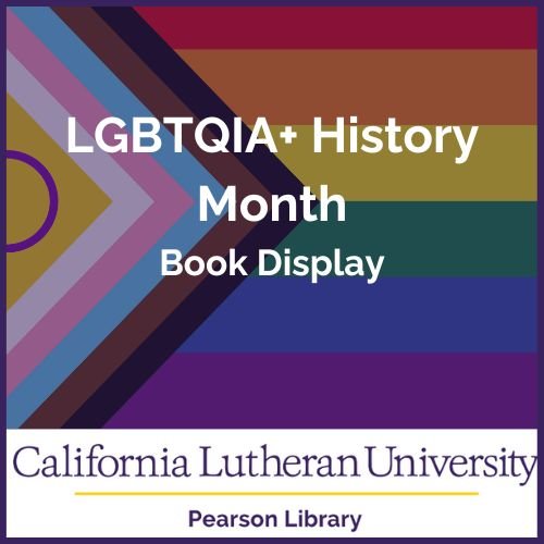 LGBTQIA+ History Month Display