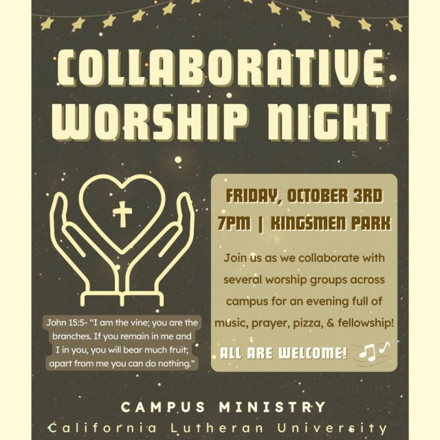 Collaborative Worship Night