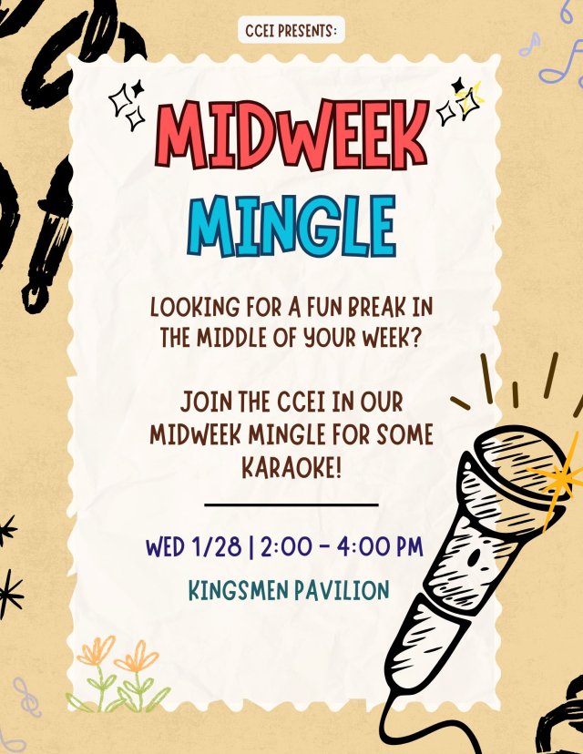 Mid-Week Mingle: Karaoke with the CCEI 