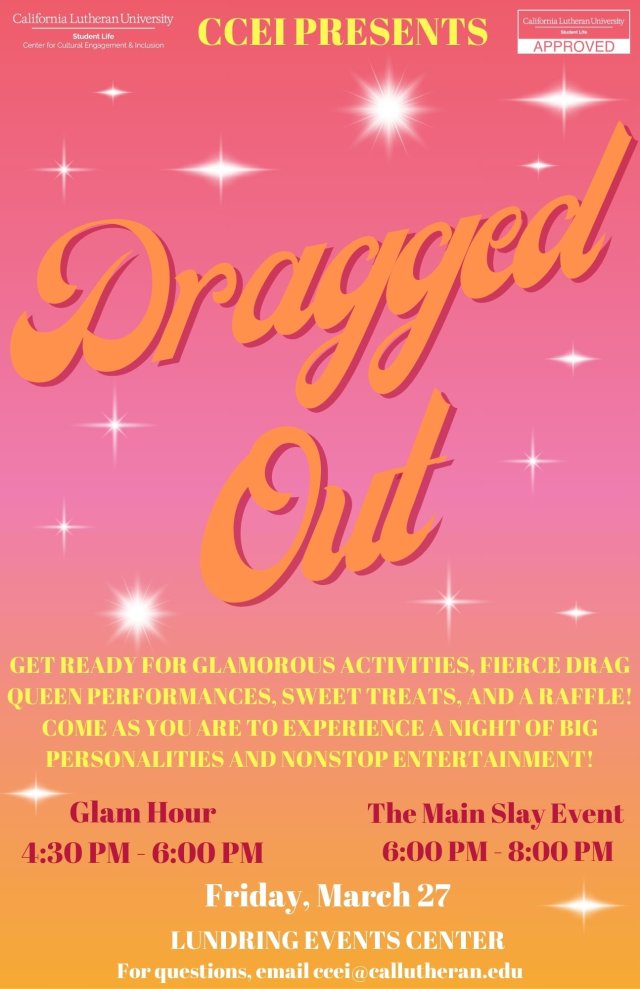 Dragged Out: CCEI Drag Show 