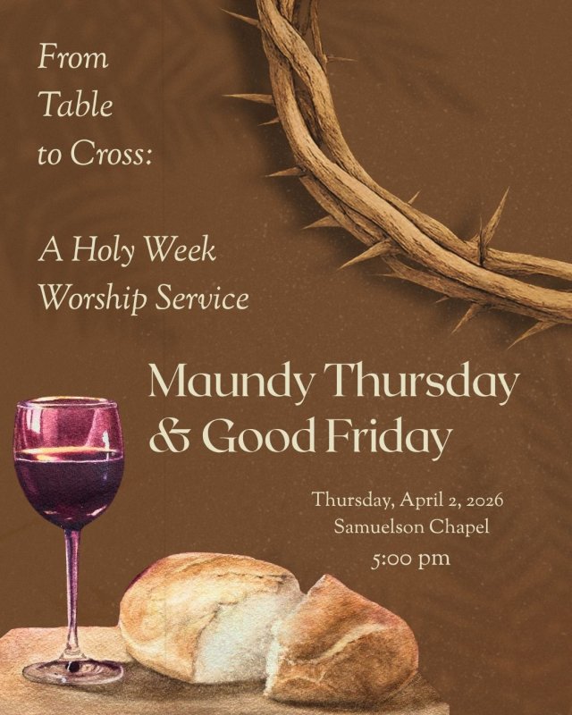 Holy Week Worship Service