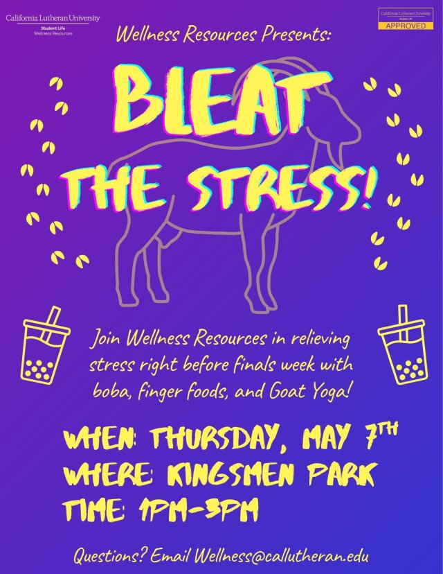 Bleat the Stress!