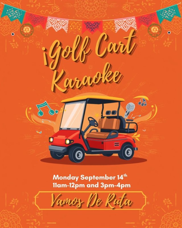 Programs Board Presents: Golf Cart Karoake 