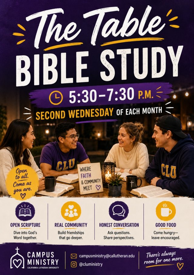 The Table: Bible Study w/ Dr. Sam Thomas