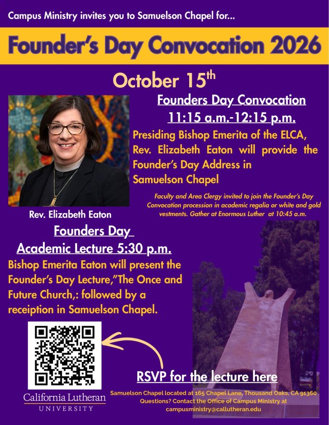 Founder's Day Convocation & Academic Lecture 
