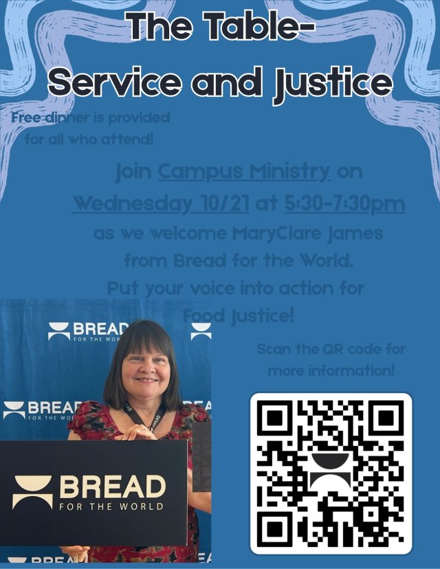 The Table: Service and Justice