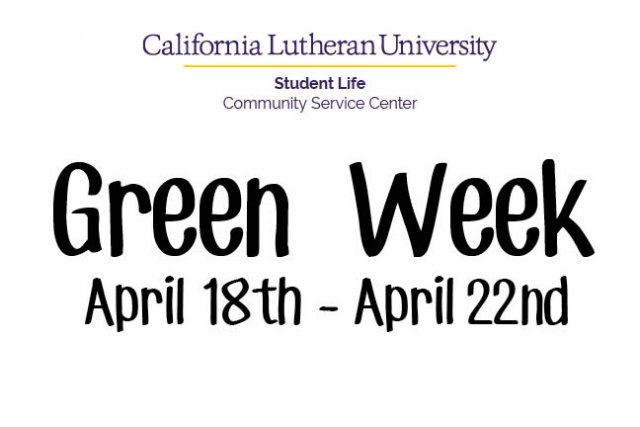Green Week: Coffee Hour