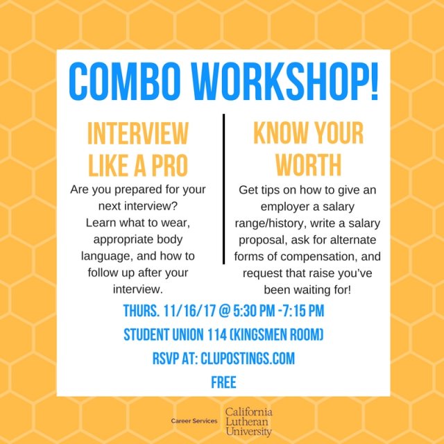 Interview Like a Pro/Know Your Worth