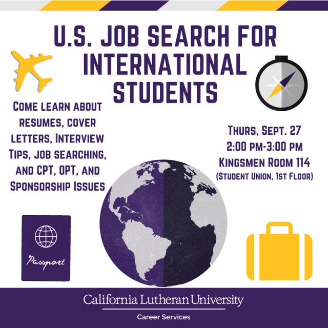  U.S. Job Search for Internationals
