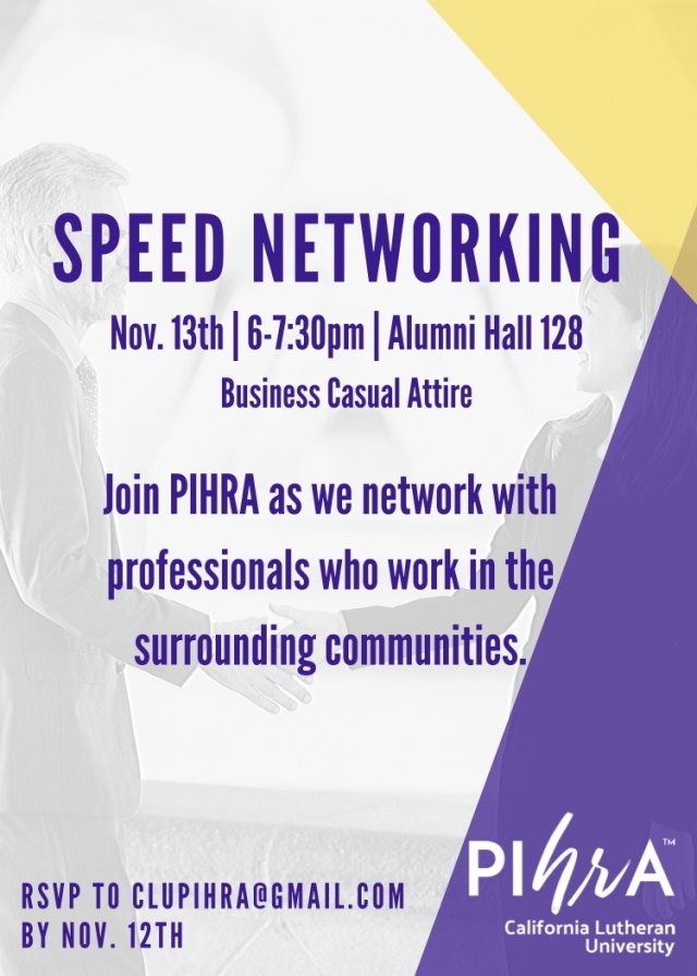 Speed Networking