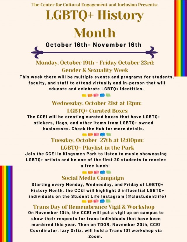 LGBTQ+ History Month