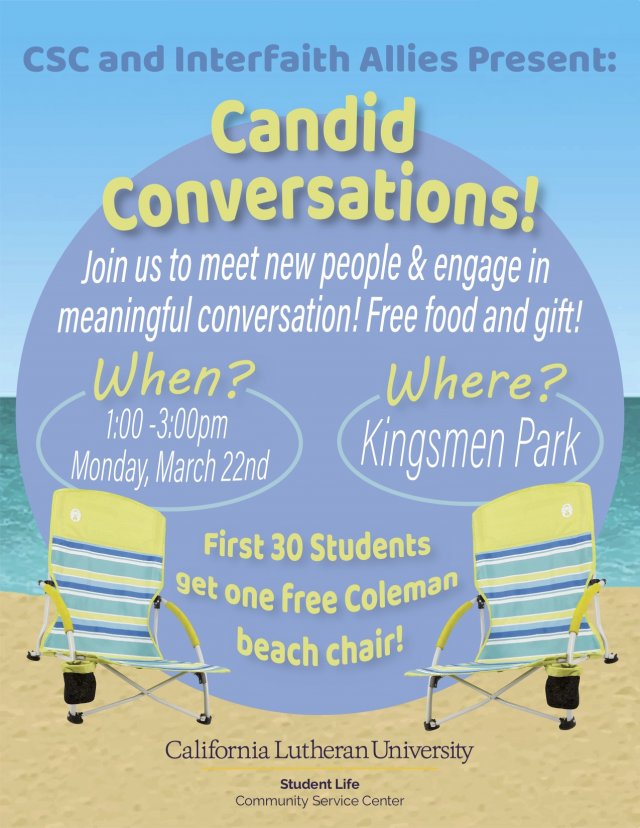 CSC & Interfaith Allies Present: Candid Conversations!