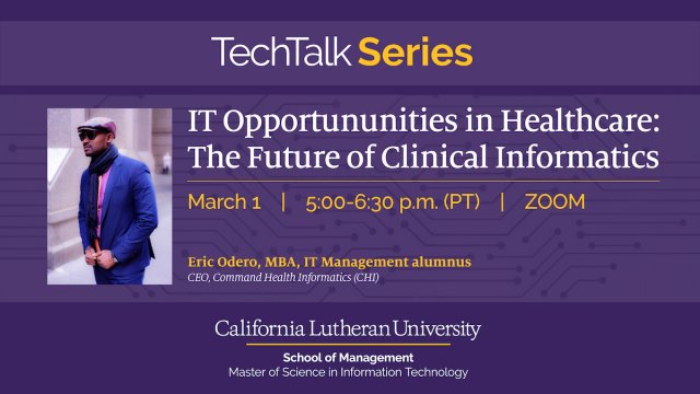 IT Opportunities in Healthcare: The Future of Clinical Informatics