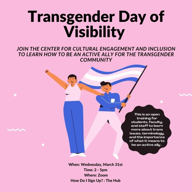 Transgender Day of Visibility Training | California Lutheran University