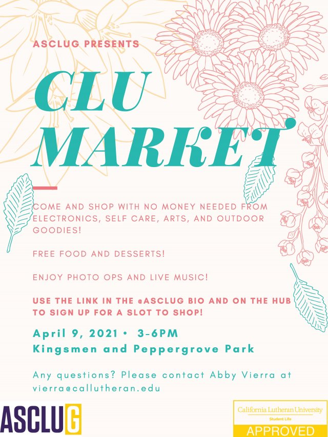 ASCLUG Presents: CLU Market