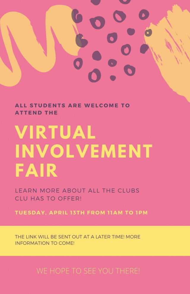 Virtual Involvement Fair