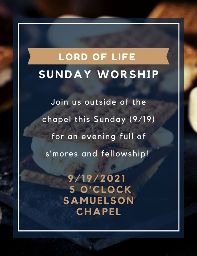 S'mores Sunday Worship