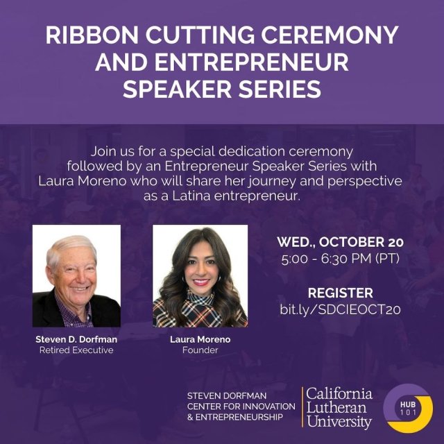 Ribbon Cutting Ceremony and Entrepreneur Speaker Series