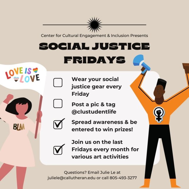 Social Justice Friday
