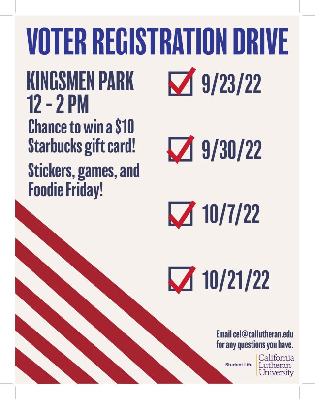 Voter Registration Drive