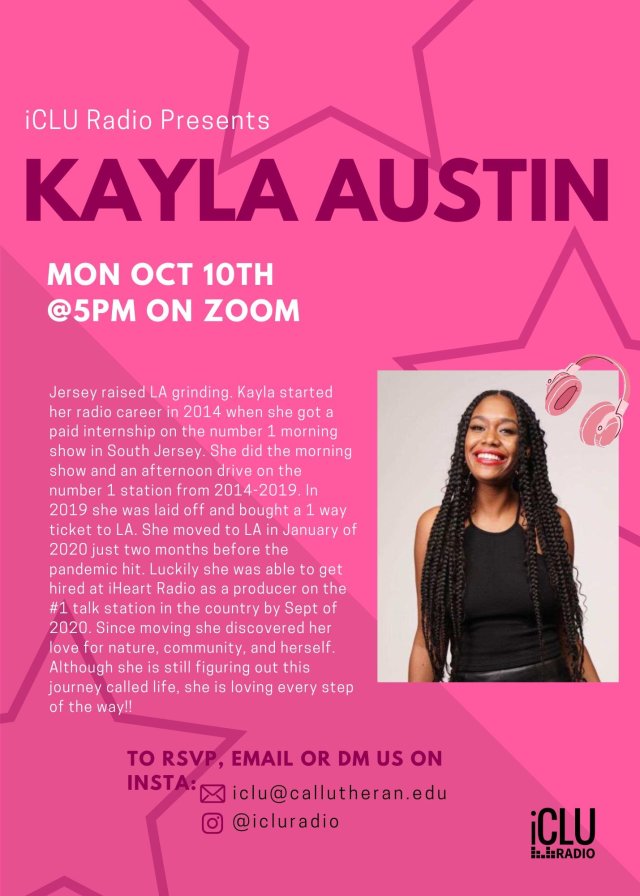 iCLU Radio Presents Kayla Austin 