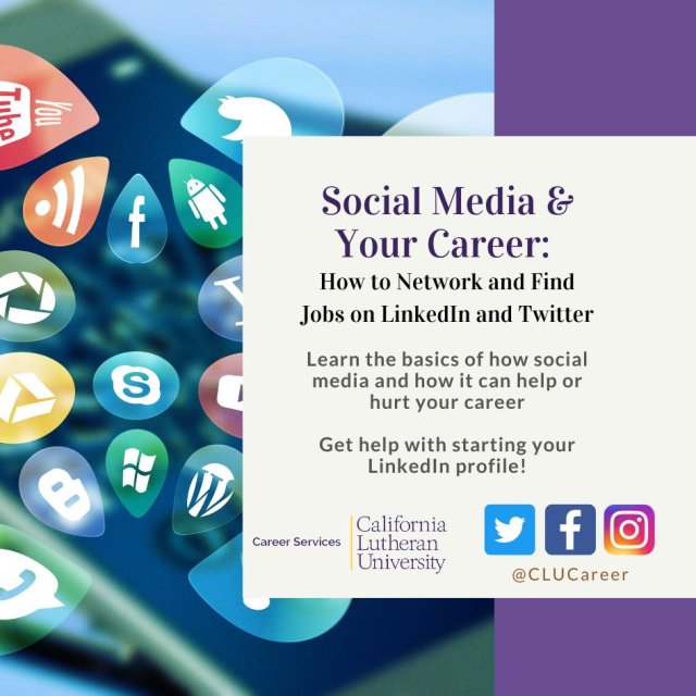 Social Media & your Career: How to Network and Find Jobs on LinkedIn