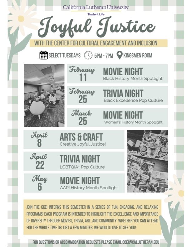 Joyful Justice: Trivia Night (2/25)