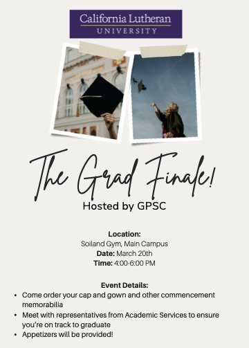 The Grad Finale! 