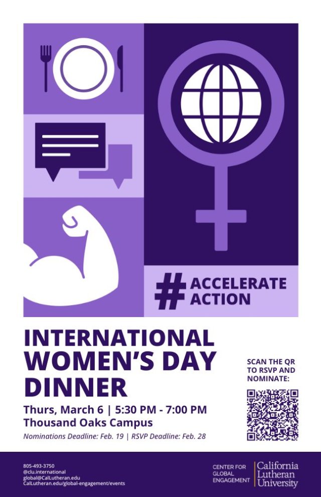 International Women's Day Dinner