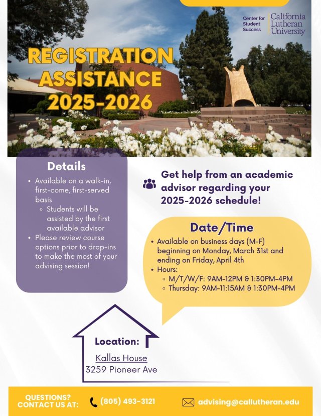 Registration Advising