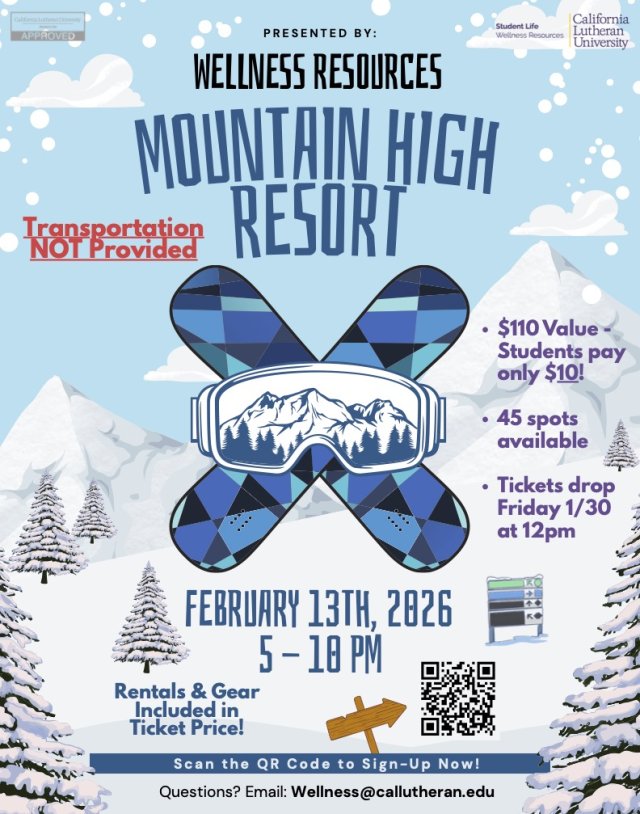 CLU Night at Mountain High Resort