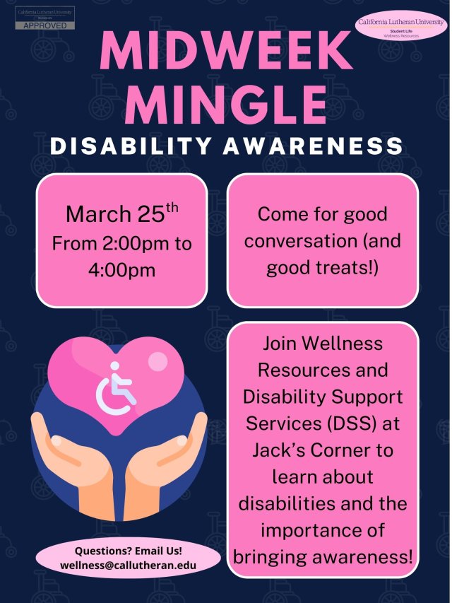 Midweek Mingle: Disability Awareness Event 