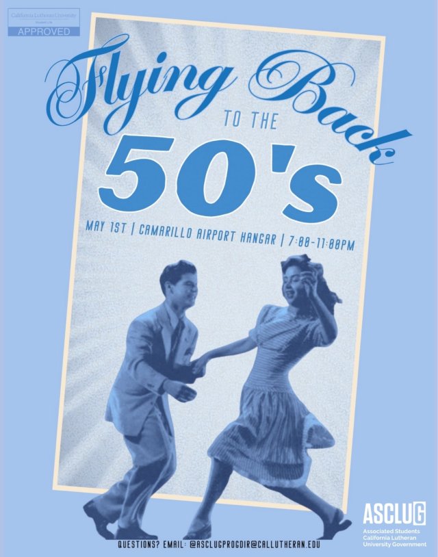 Flying Back to the 50's: Spring Formal