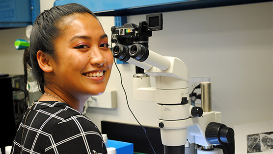 Biology major photo of student or faculty