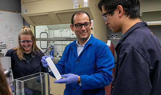 Chemistry major photo of student or faculty