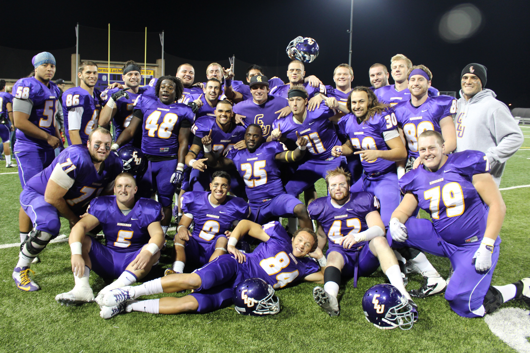 Big Plays Boost CLU on Senior Night California Lutheran University