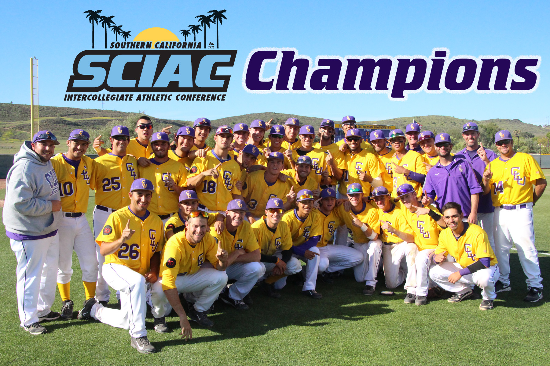 Kingsmen Crowned SCIAC Champions California Lutheran University