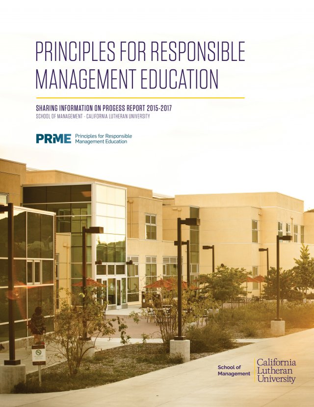 PRME Progress Report 2015-2017